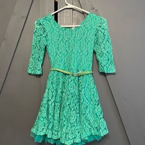 Girls Spring Lace Dress size 10